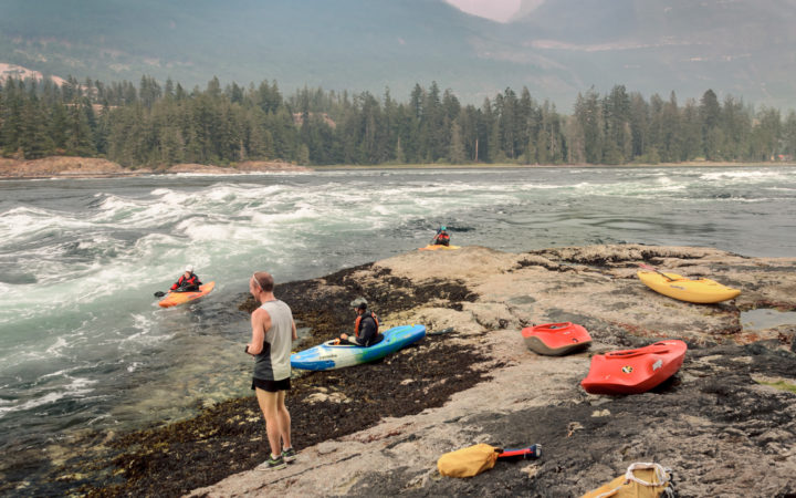 Kayaking the Rapids